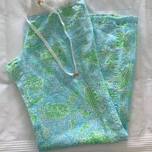 Lilly Pulitzer Linen Beach Pant